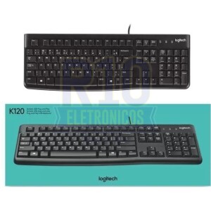 TECLADO USB LOGITECH K120 COM FIO
