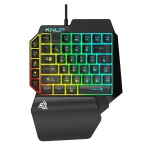 TECLADO GAMER KNUP TE133 SINGLE HAND