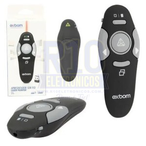 APRESENTADOR DE SLIDES ERGONÔMICO LPT-8 EXBOM