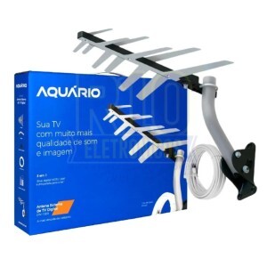 ANTENA DIGITAL AQUARIO DTV-1500 10M EXTERNA
